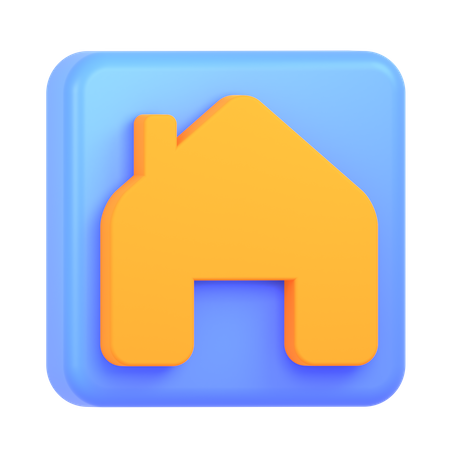 Maison  3D Icon