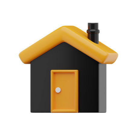 Maison  3D Icon