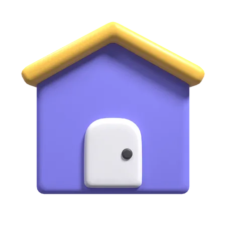 Maison  3D Icon