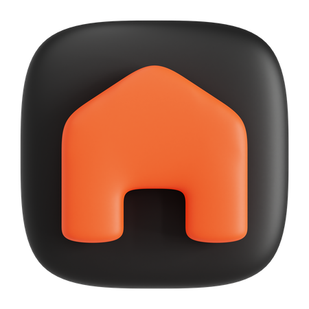 Maison  3D Icon