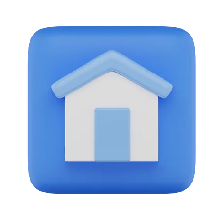 Maison  3D Icon