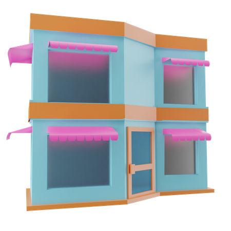 Maison  3D Icon