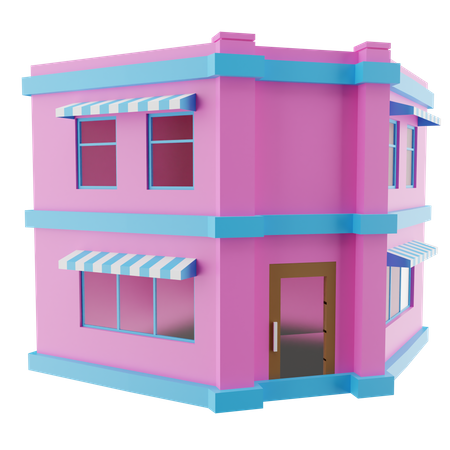 Maison  3D Icon