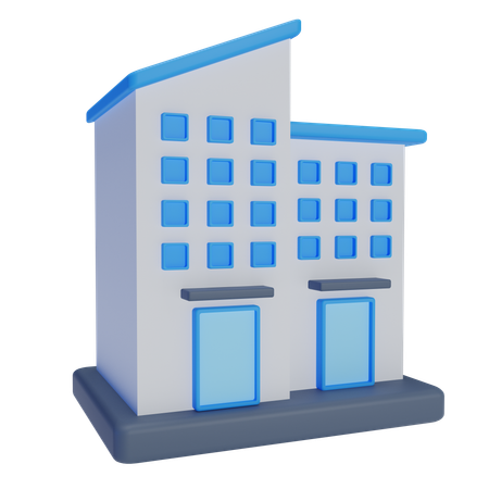 Maison  3D Icon