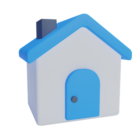 Maison  3D Icon