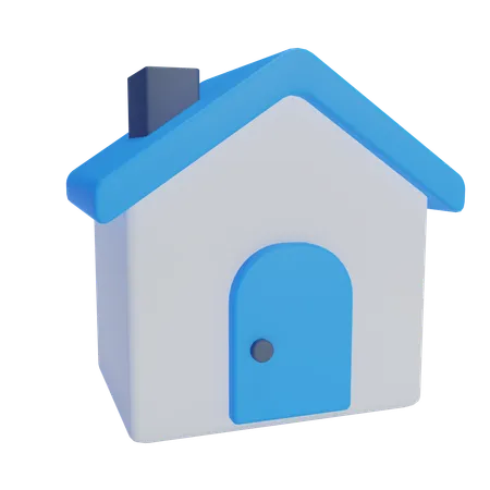 Maison  3D Icon