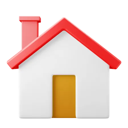 Maison  3D Icon