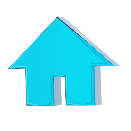 Maison  3D Icon