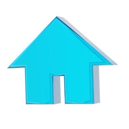 Maison  3D Icon