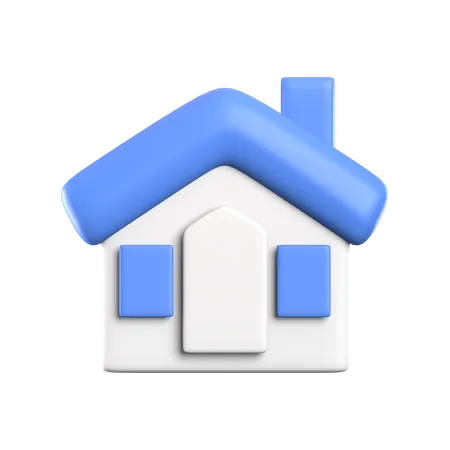 Maison  3D Icon