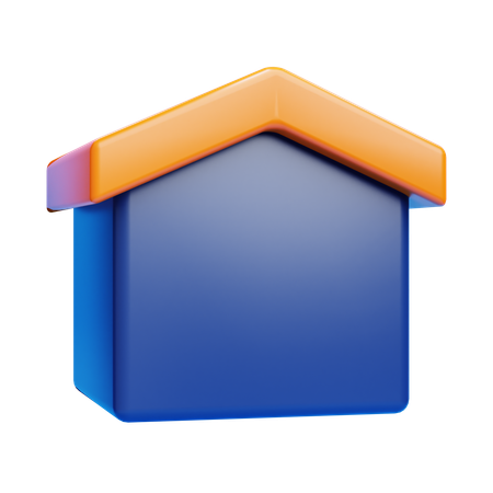 Signe de la maison  3D Icon