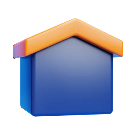 Signe de la maison  3D Icon