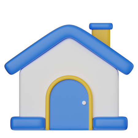 Maison  3D Icon