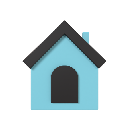 Maison  3D Icon