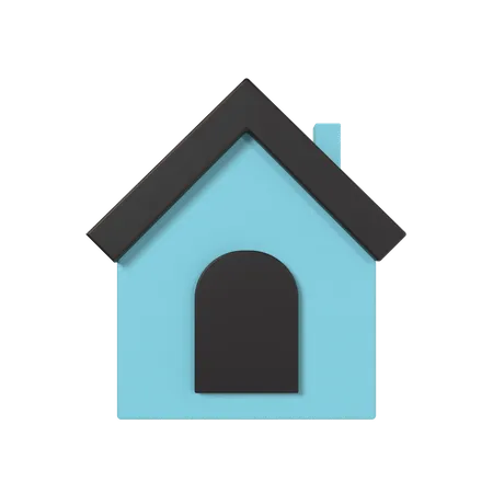 Maison  3D Icon