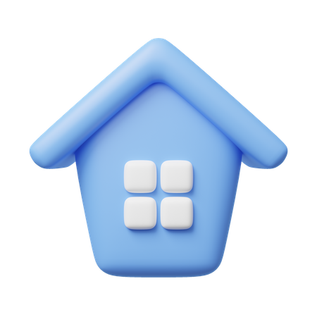 Maison  3D Icon