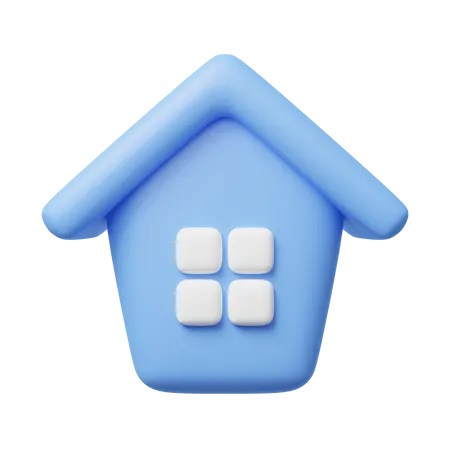 Maison  3D Icon