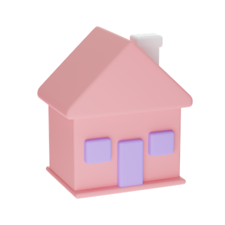 Maison  3D Icon