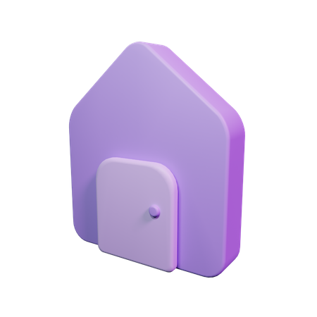 Maison  3D Icon