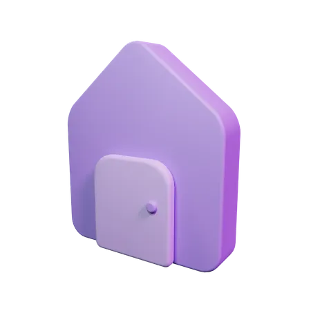 Maison  3D Icon