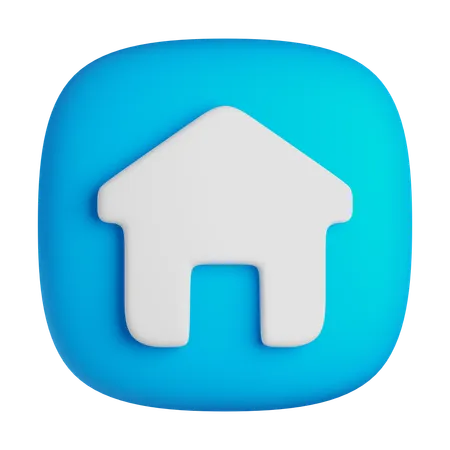 Maison  3D Icon