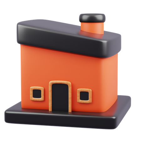 Maison  3D Icon