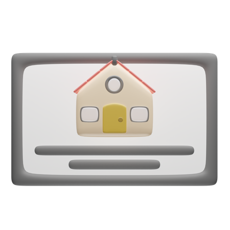 Certification de la maison  3D Icon