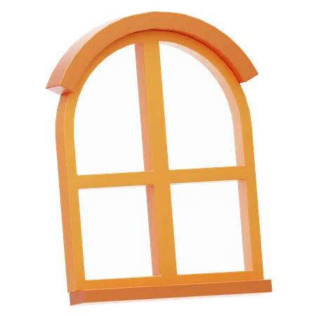 Fenêtres à la maison  3D Icon