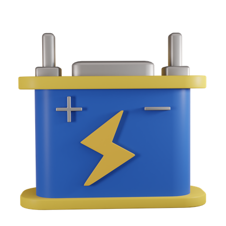 Accumulateur  3D Icon