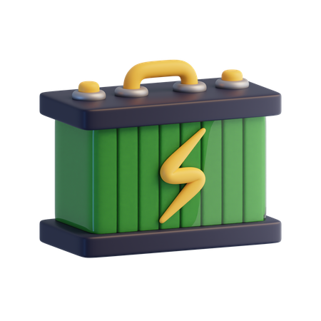 Accumulator  3D Icon