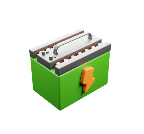 Accumulator  3D Icon