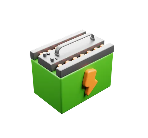 Accumulator  3D Icon