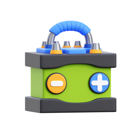 Accumulator  3D Icon