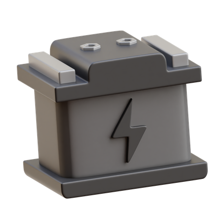 Accumulator  3D Icon