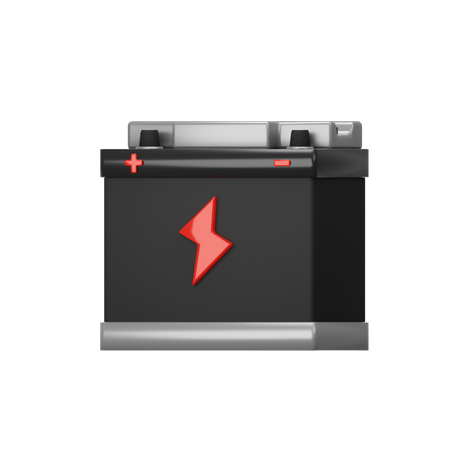 Accumulator 3D Icon