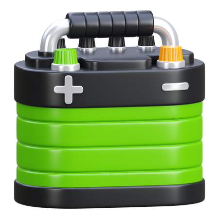 Accumulator Battery  3D Icon