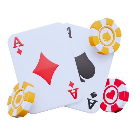 Ace Card  3D Icon