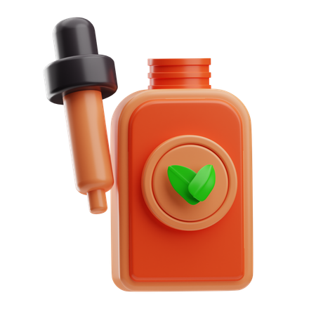 Aceite organico  3D Icon