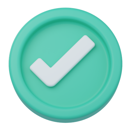Aceptado  3D Icon