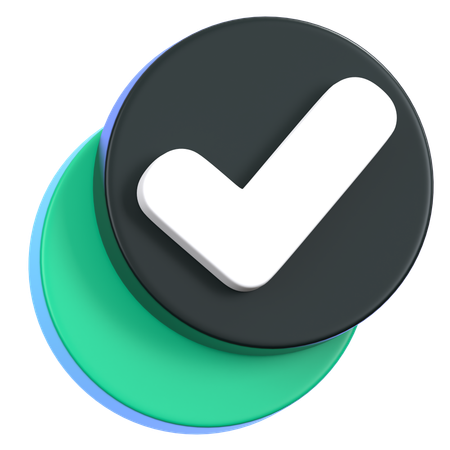 Aceptado  3D Icon