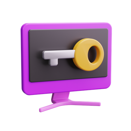 Acessibilidade do computador  3D Icon