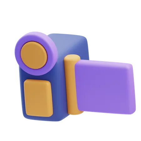 Câmera prática  3D Icon