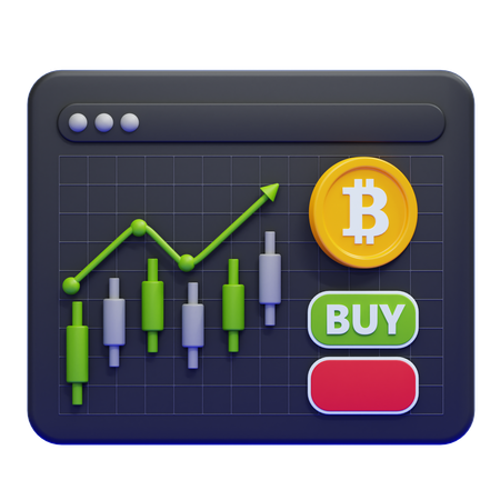 Acheter du trading  3D Icon
