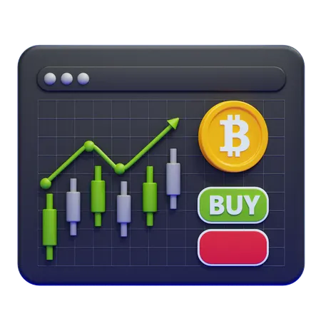 Acheter du trading  3D Icon