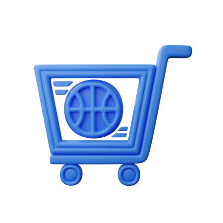 Shopping en ligne  3D Icon