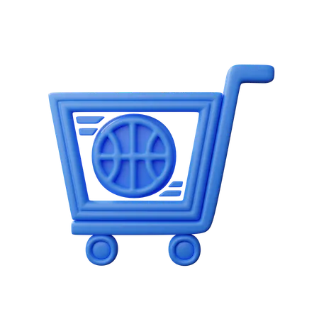 Shopping en ligne  3D Icon