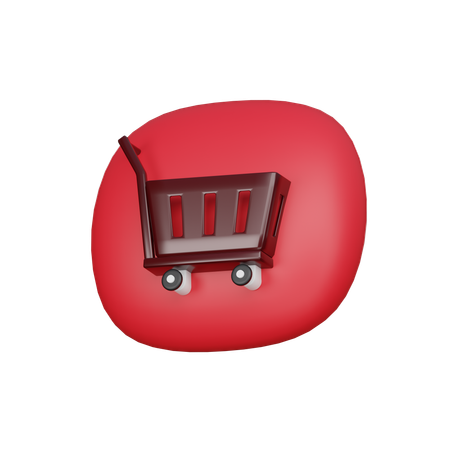 Shopping en ligne  3D Icon