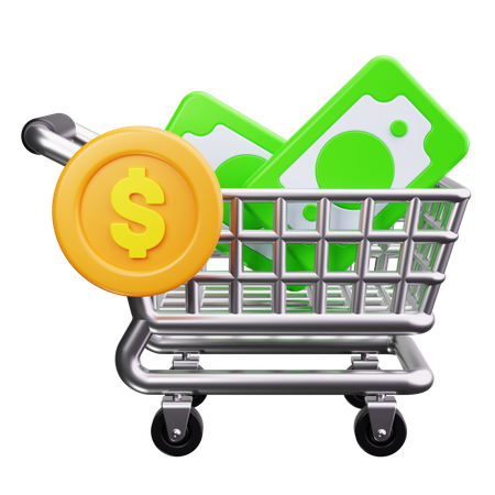 Shopping en ligne  3D Icon