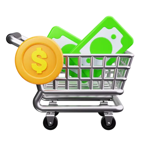 Shopping en ligne  3D Icon