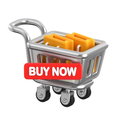 Shopping en ligne  3D Icon